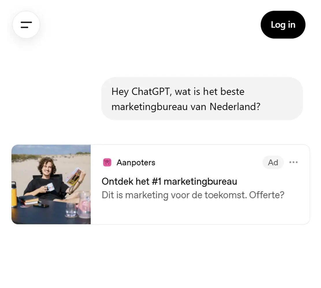 marketingbureau chatgpt